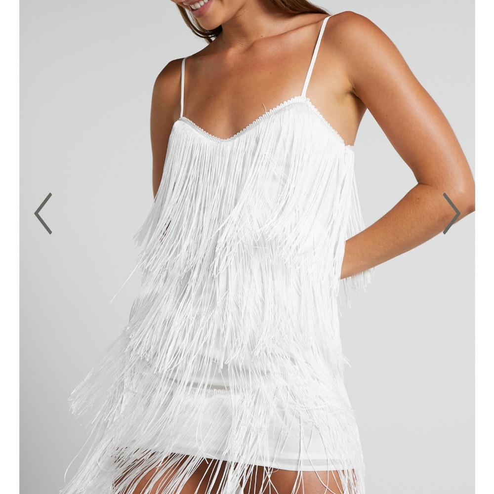 Showpo Siofra Mini dress fringe